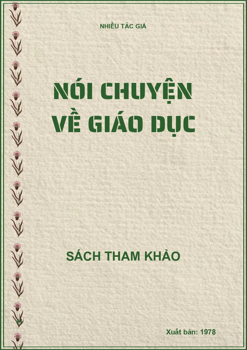 Nói chuyện về giáo dục