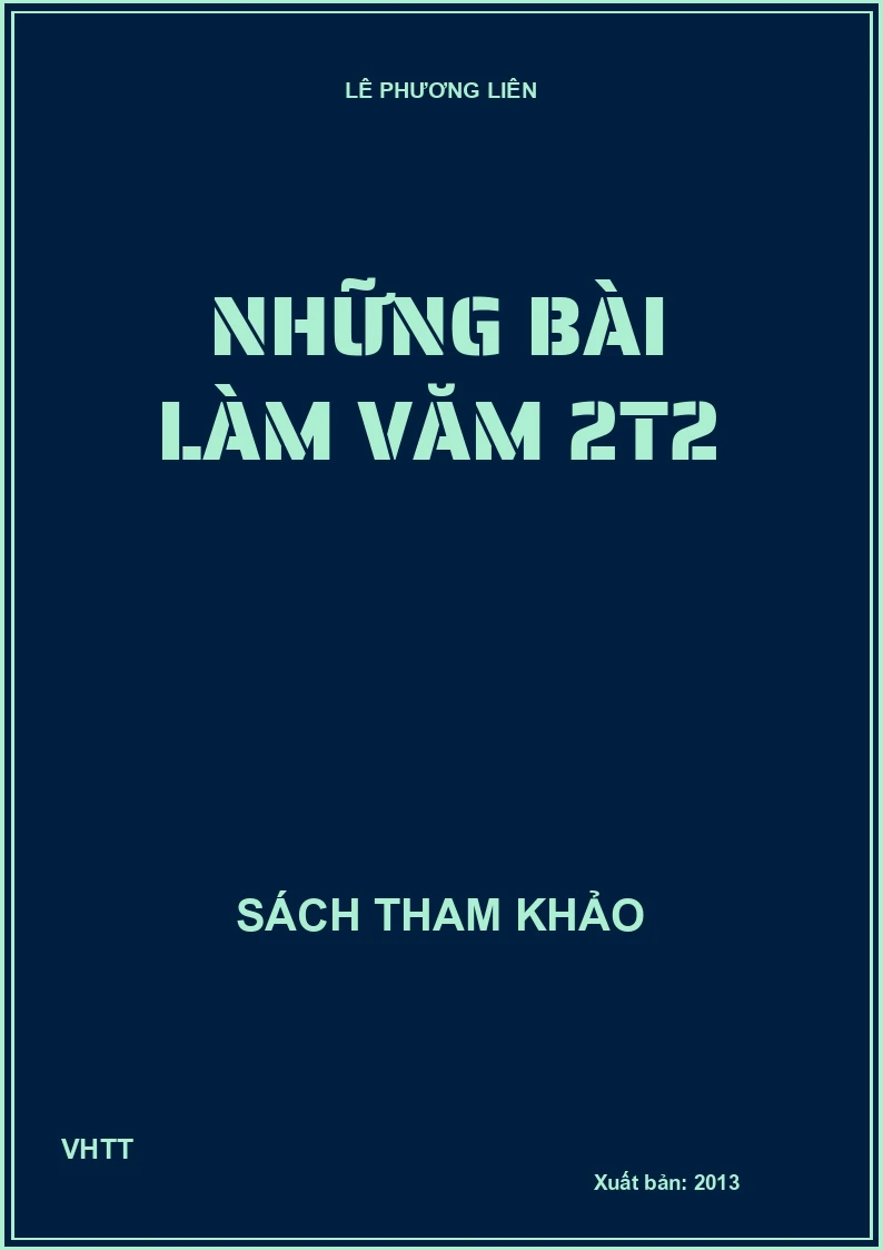 Những bài làm văn 2t2