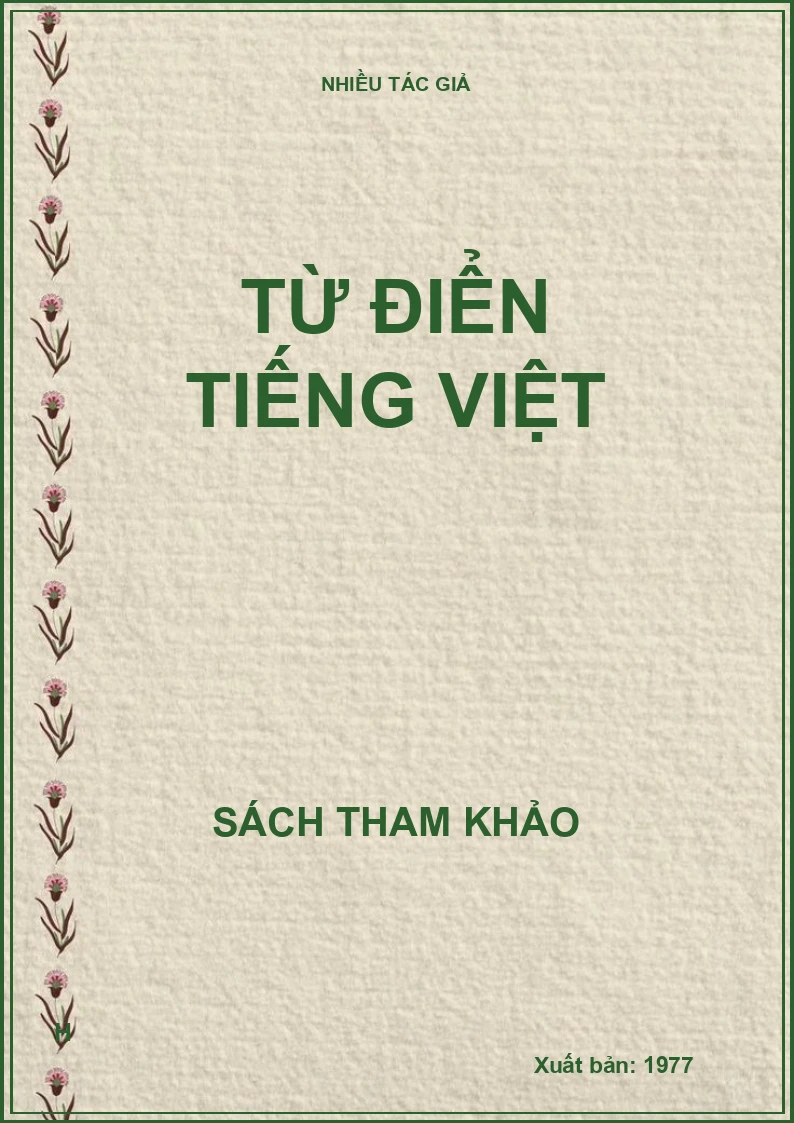 Từ điển Tiếng Việt