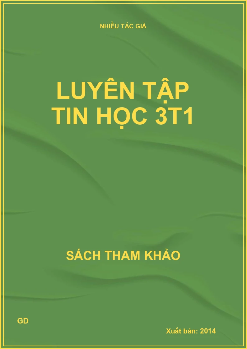 Luyên tập tin học 3T1