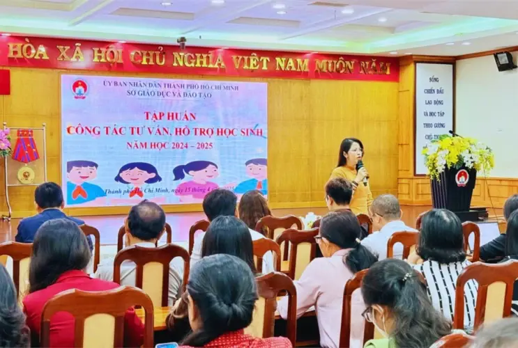 Chương trình tập huấn công tác tư vấn tâm lý, hỗ trợ học sinh năm học 2024 – 2025 tại TP. HCM
