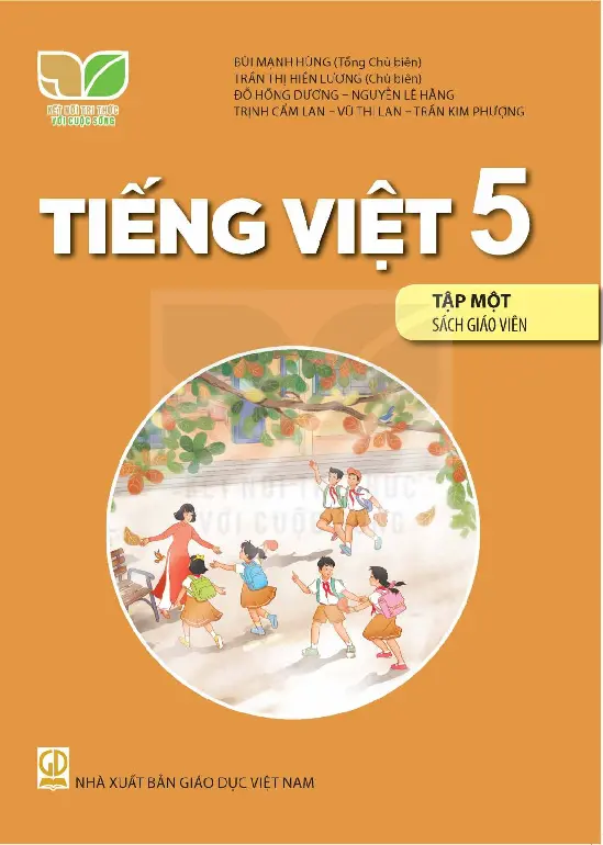 Sách giáo viên Tiếng Việt 5 - Tập 1 Kết Nối Tri Thức