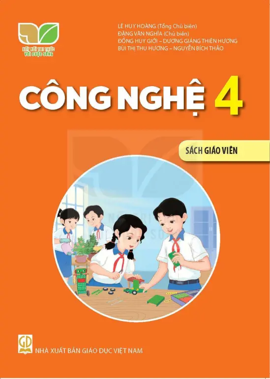 Sách Giáo Viên Công Nghệ 4 - Kết Nối Tri Thức