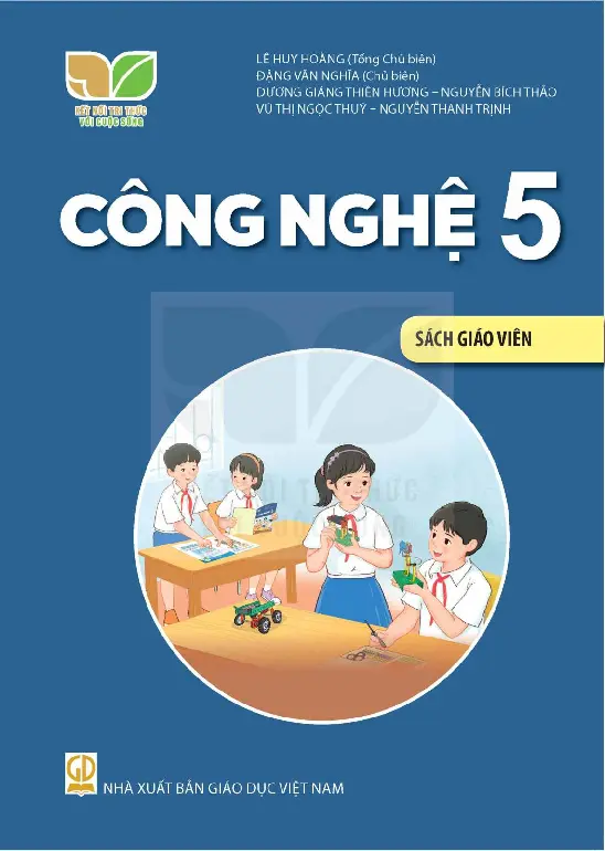 Sách giáo viên Công Nghệ 5 - Kết Nối Tri Thức
