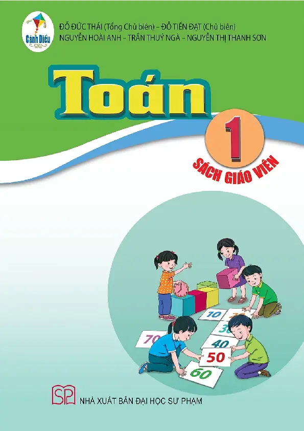 Sách Giáo Viên Toán 1 - Cánh Diều