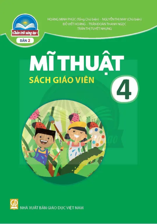 Sách Giáo Viên Mĩ Thuật 4 - Bản 2 - Chân Trời Sáng Tạo
