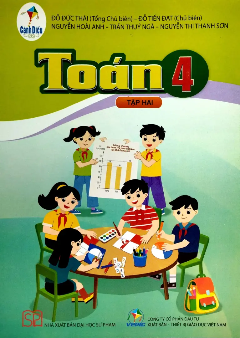 Sách Giáo Khoa Toán 4 - Tập 2 - Cánh Diều