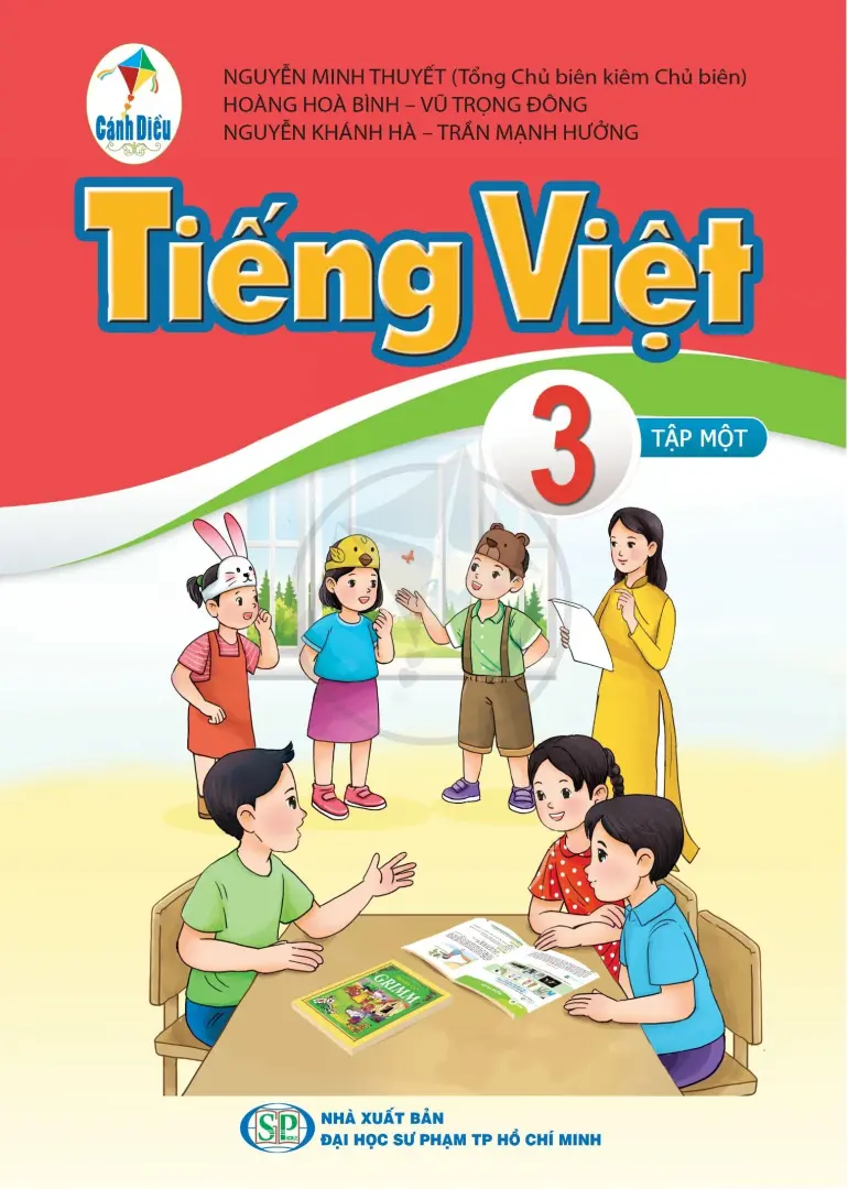 Sách Giáo Khoa Tiếng Việt 3 - Tập 1 - Cánh Diều