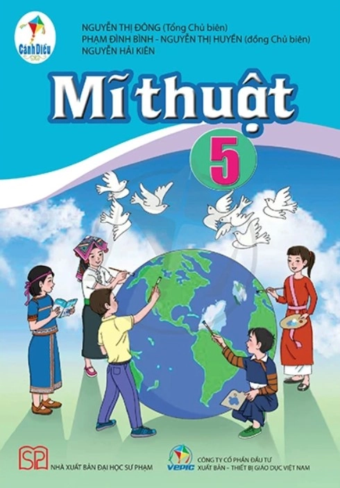 Sách giáo khoa Mĩ thuật 5 - Cánh Diều