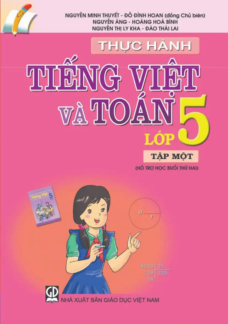 THỰC HÀNH TIẾNG VIỆT VÀ TOÁN LỚP 5 T1