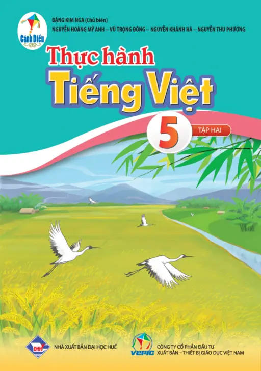 Thực hành Tiếng Việt 5 tập 2 - Cánh Diều