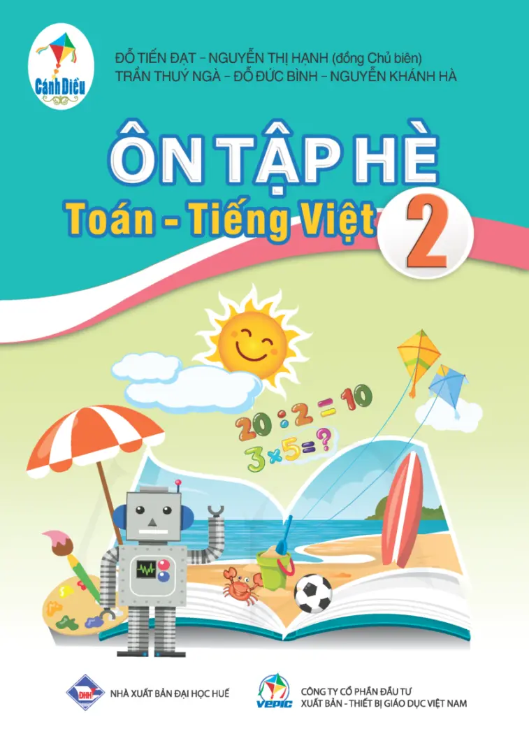 ÔN TẬP HÈ TOÁN - TIẾNG VIỆT 2 (VBT)