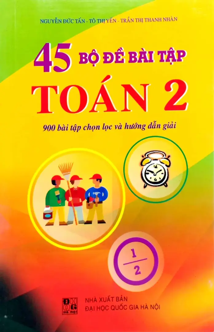 45 Bộ Đề Bài Tập Toán 2