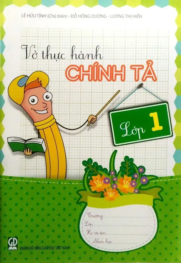 VỞ THỰC HÀNH CHÍNH TẢ LỚP 1