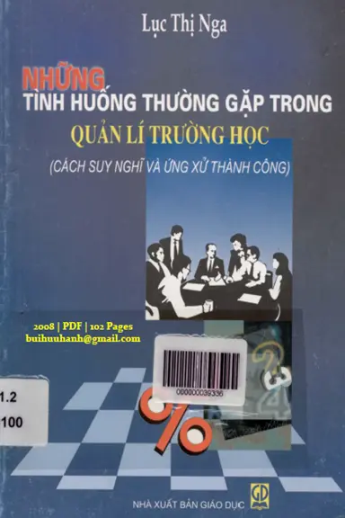 NHỮNG TÌNH HUỐNG THƯỜNG GẶP TRONG QUẢN LÍ TRƯỜNG HỌC