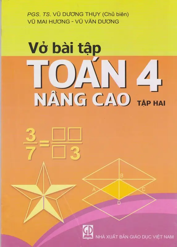 VỞ BÀI TẬP TOÁN 4 NÂNG CAO TẬP 2