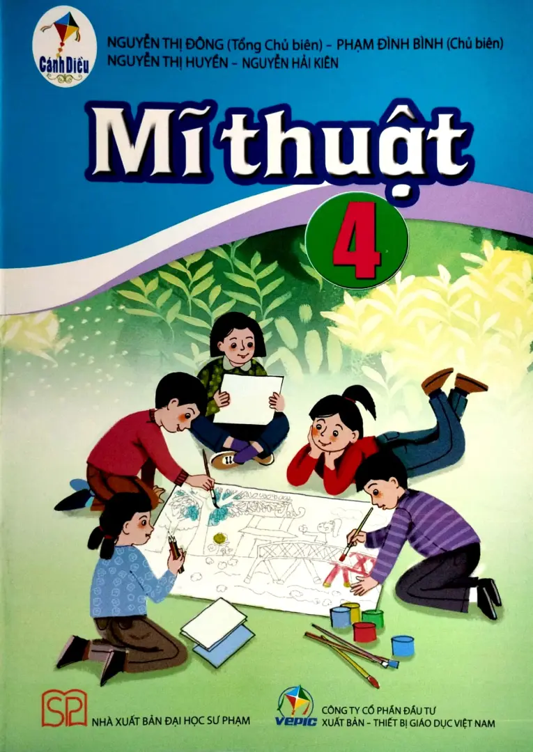 Sách Giáo Khoa Mĩ Thuật 4 - Cánh Diều