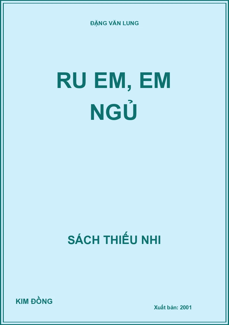 RU EM, EM NGỦ