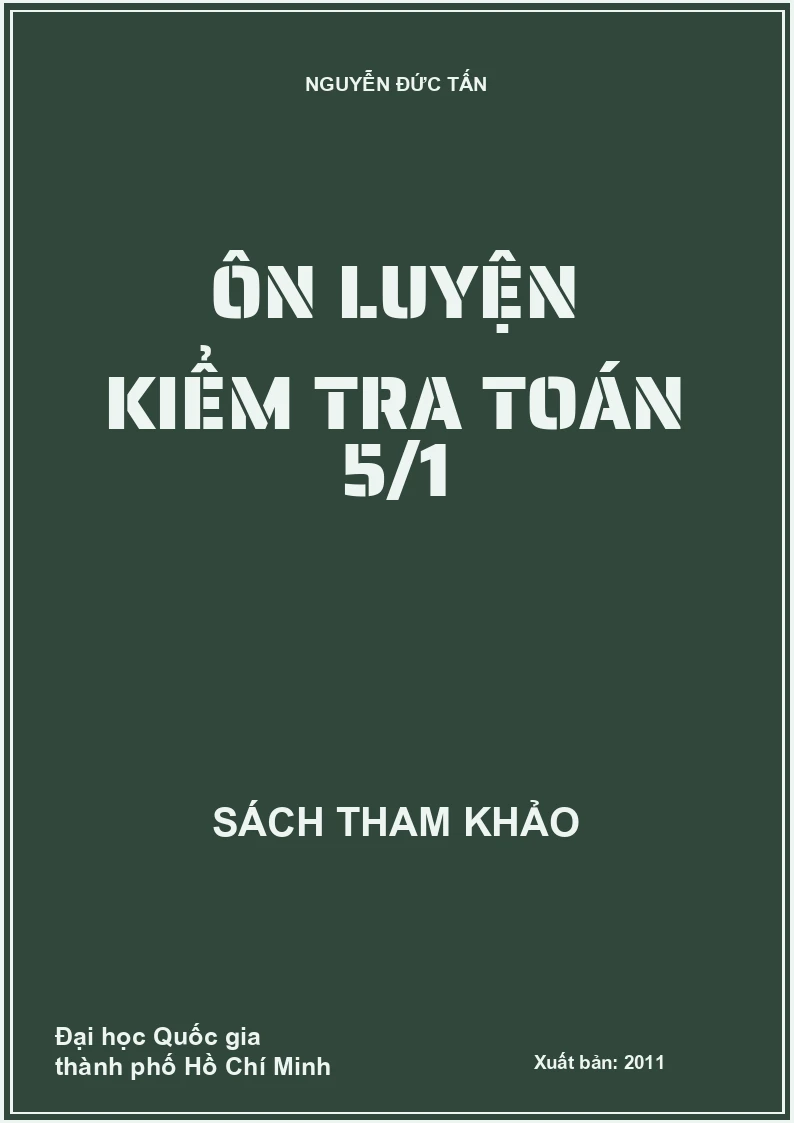 Ôn Luyện Kiểm Tra Toán 5/1