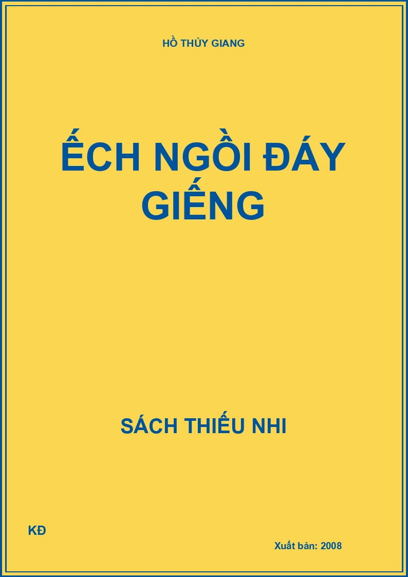 ẾCH NGỒI ĐÁY GIẾNG