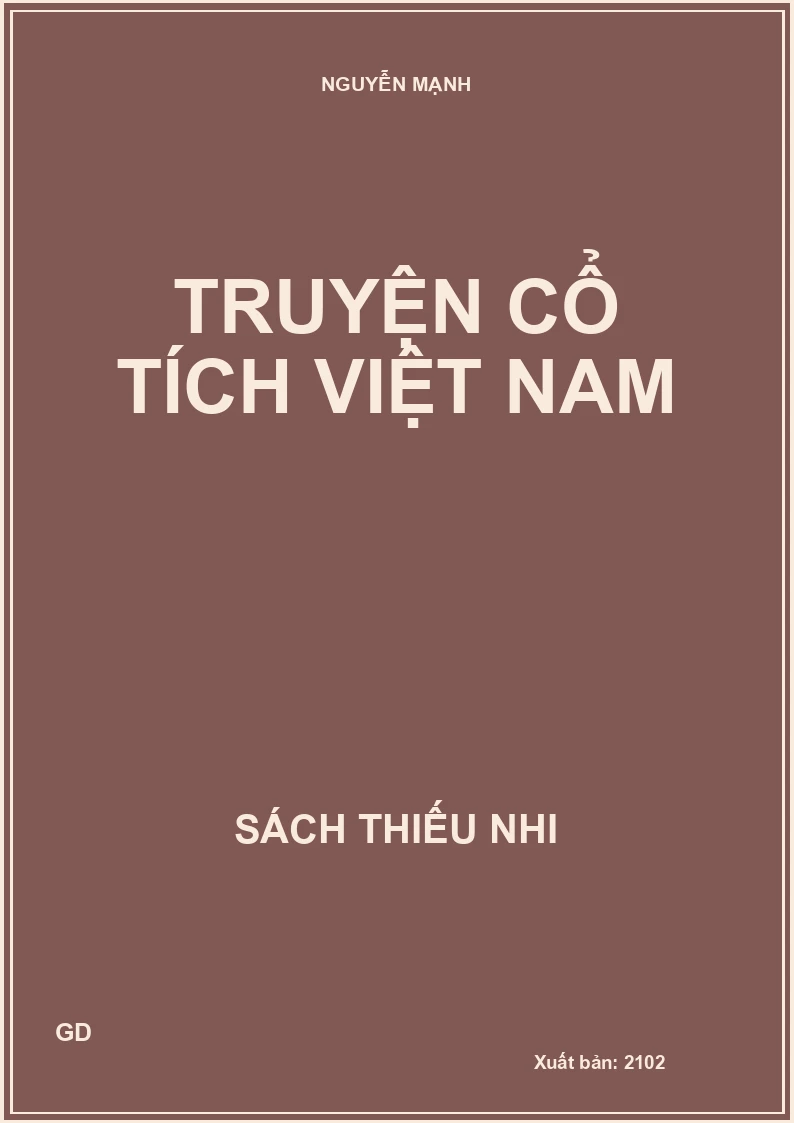 TRUYỆN CỔ TÍCH VIỆT NAM