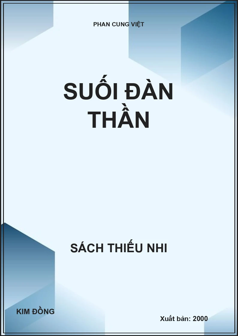 SUỐI ĐÀN THẦN