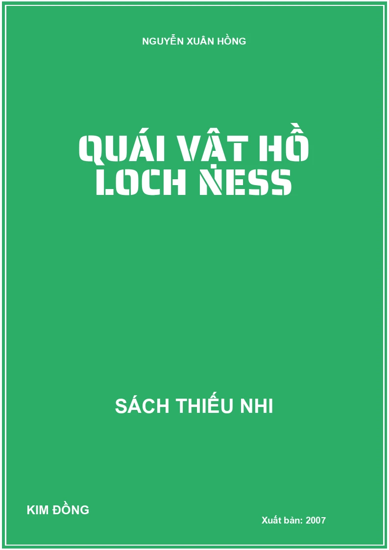 QUÁI VẬT HỒ LOCH NESS