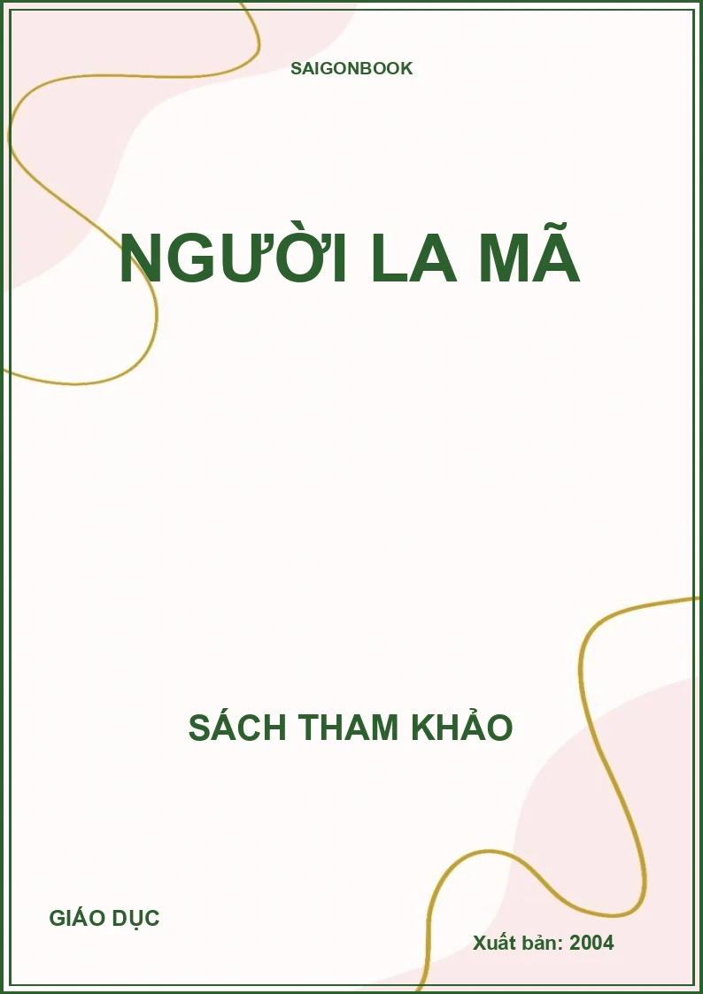 NGƯỜI LA MÃ