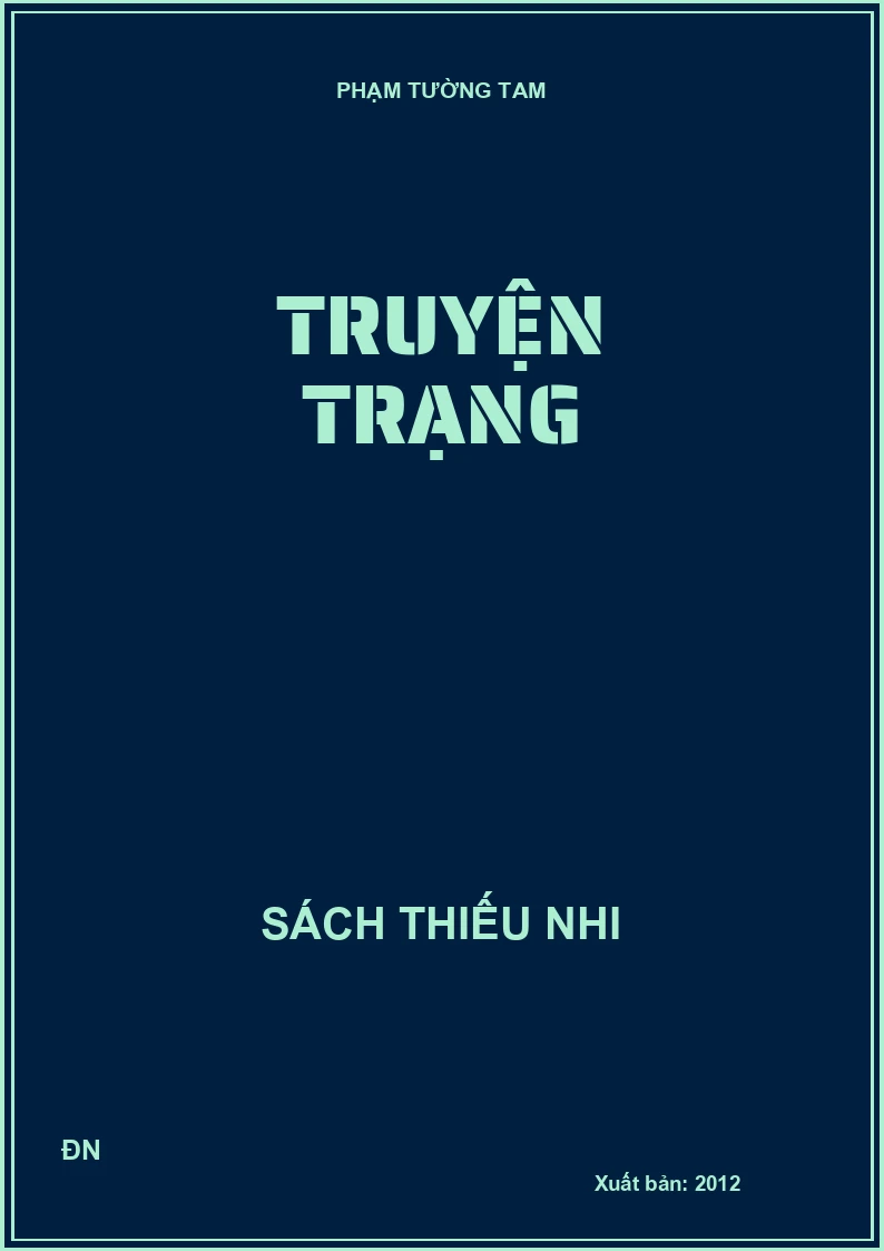 TRUYỆN TRẠNG