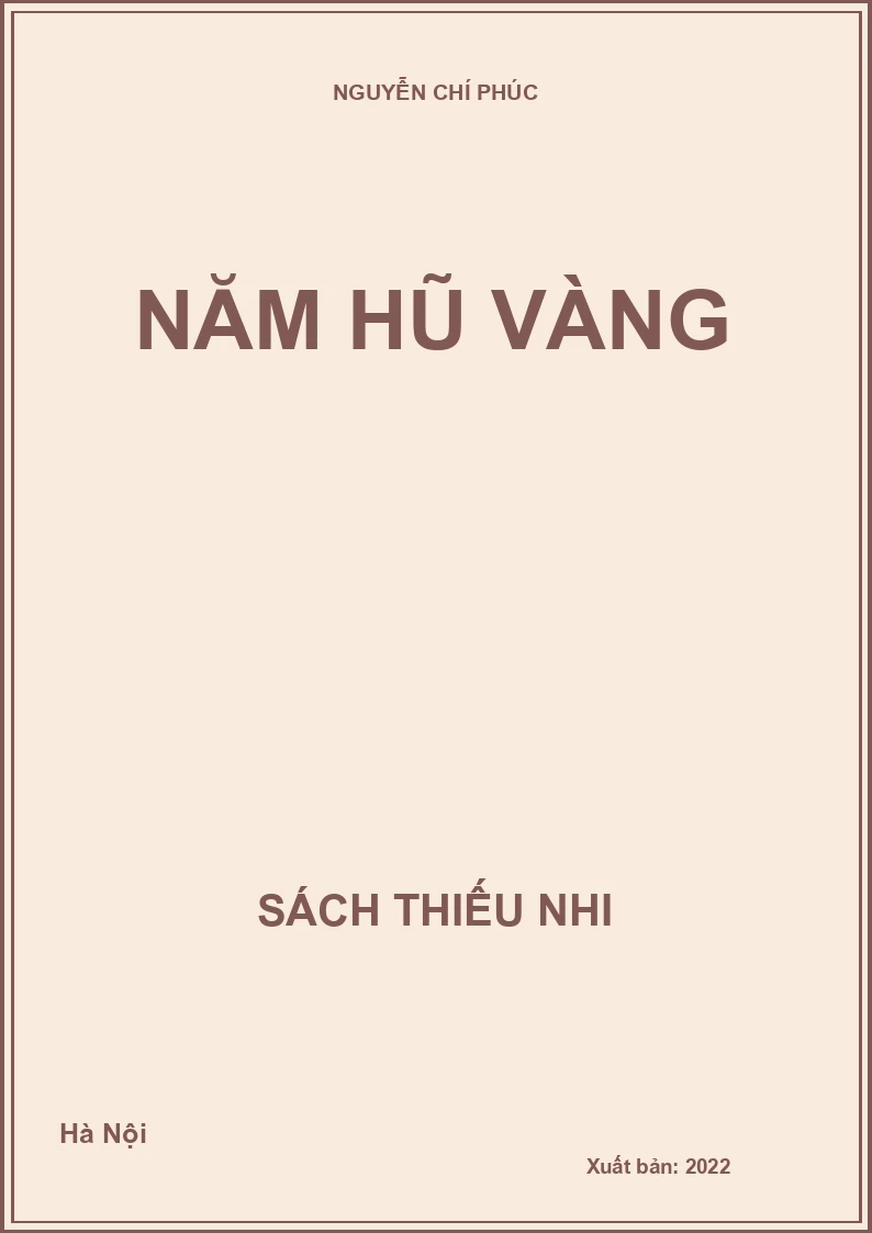 NĂM HŨ VÀNG