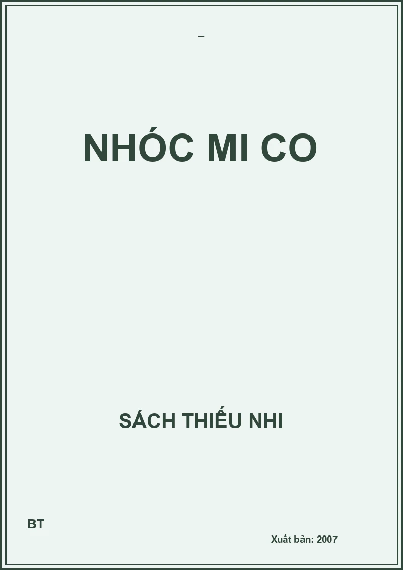 NHÓC MI CO