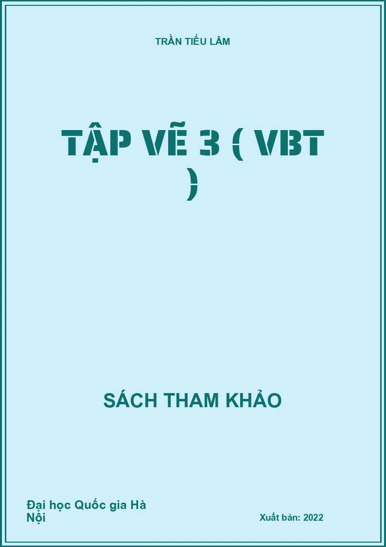 TẬP VẼ 3 (VBT)