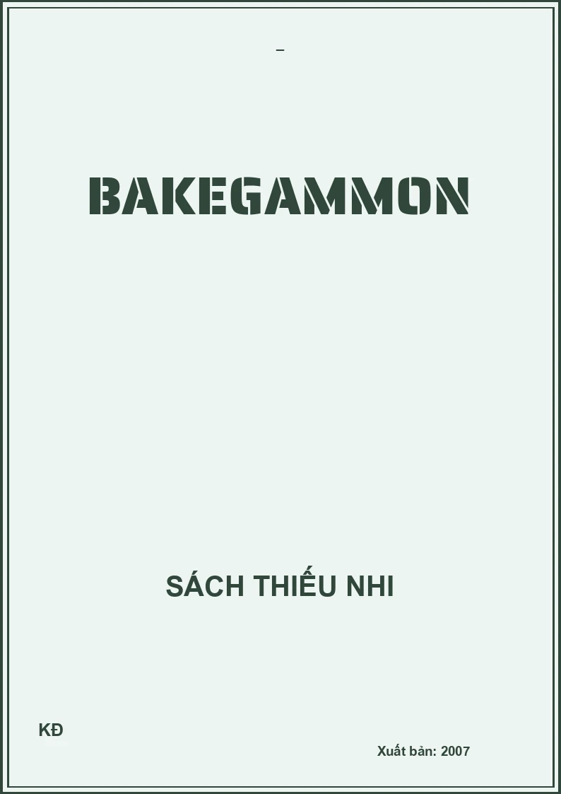 BAKEGAMON