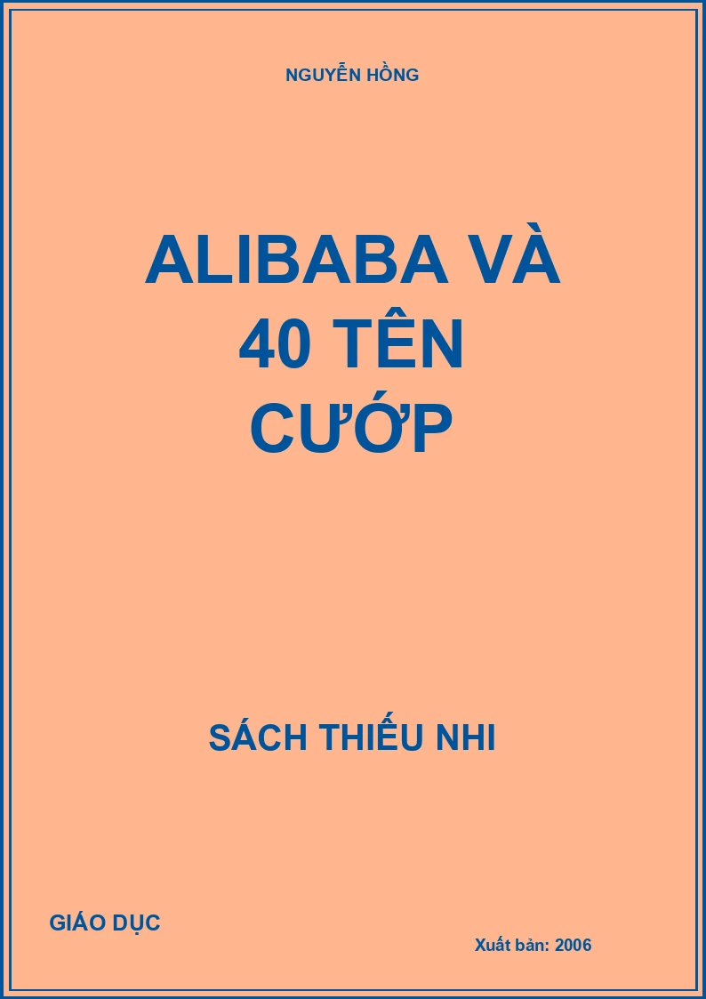 ALIBABA VÀ 40 TÊN CƯỚP