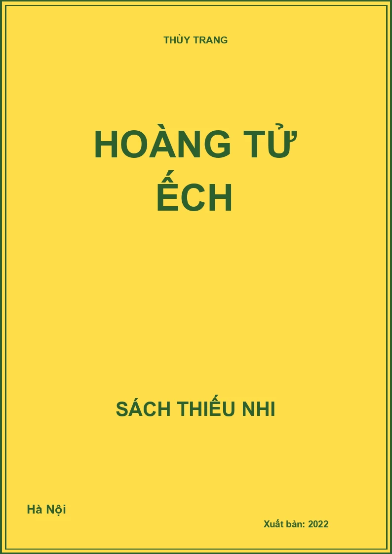 HOÀNG TỬ ẾCH