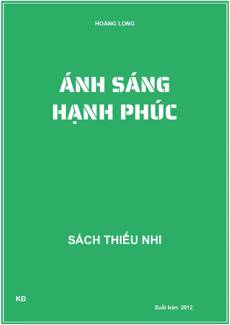 ÁNH SÁNG HẠNH PHÚC