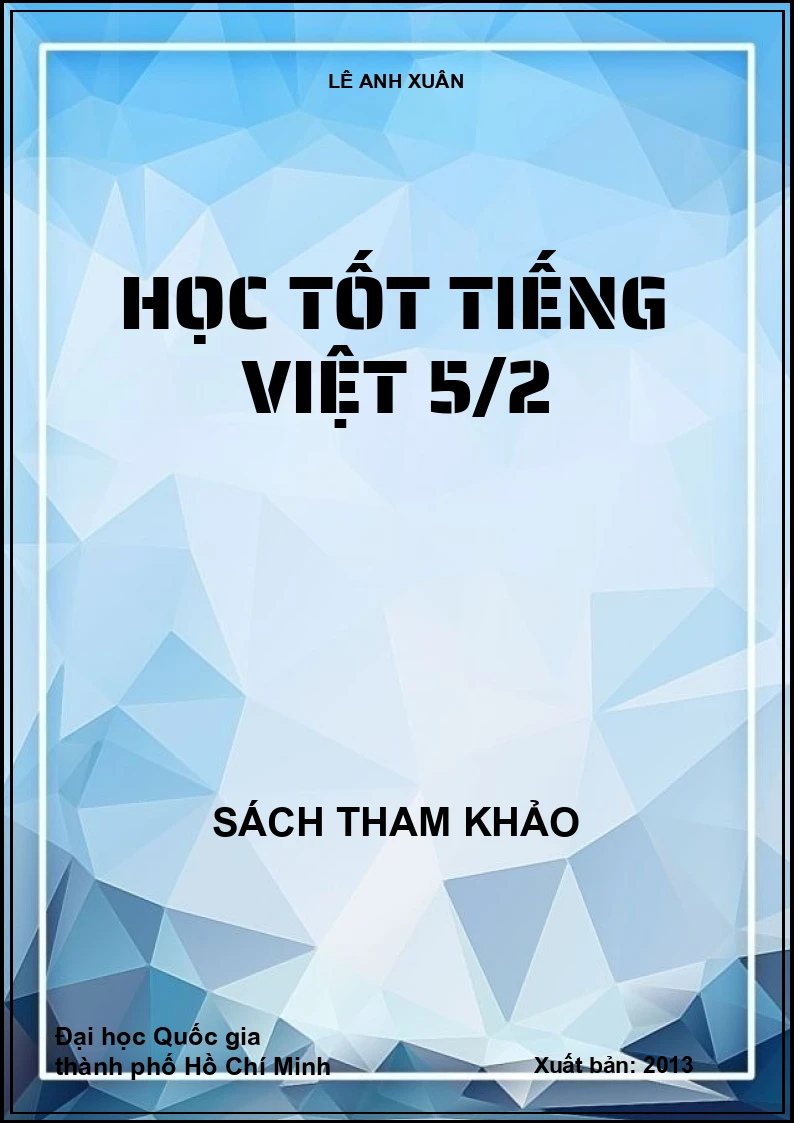 Học Tốt Tiếng Việt 5/2