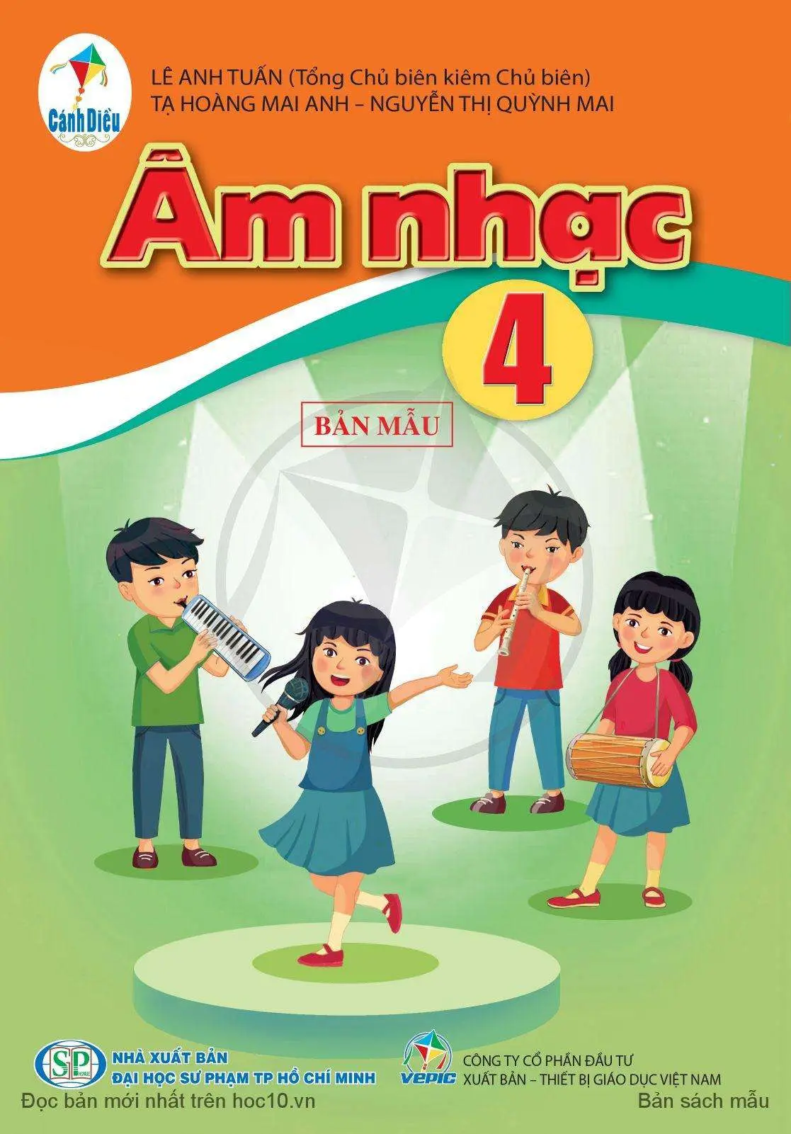 Sách Giáo Khoa Âm Nhạc 4 - Cánh Diều