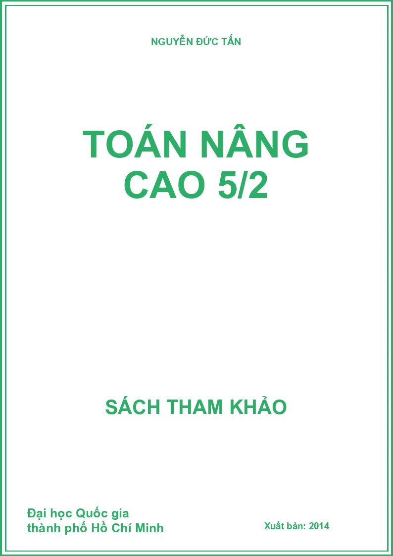 Toán Nâng Cao 5/2