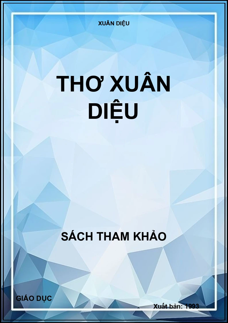 THƠ XUÂN DIỆU