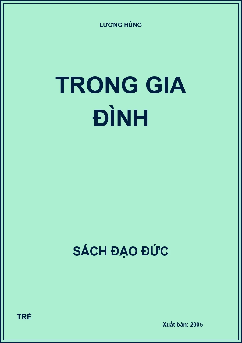 TRONG GIA ĐÌNH