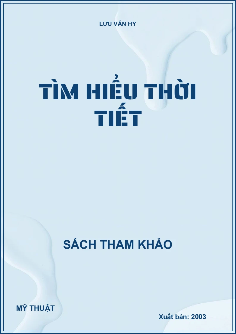 TÌM HIỂU THỜI TIẾT