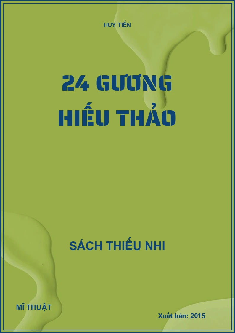 24 GƯƠNG HIẾU THẢO