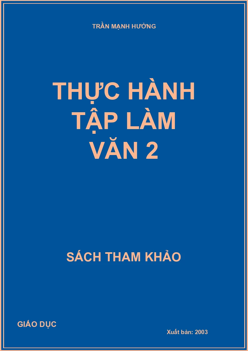 THỰC HÀNH TẬP LÀM VĂN 2