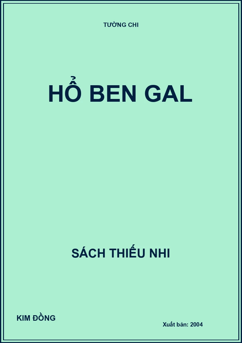 HỔ BEN GAL