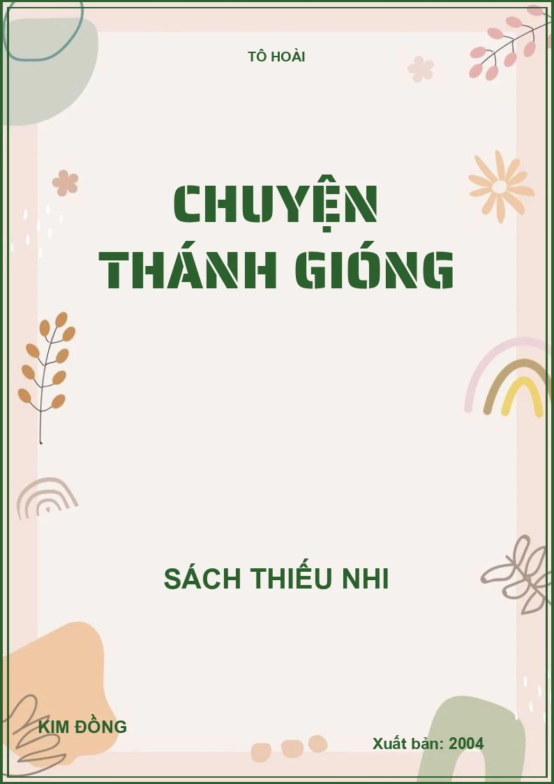 CHUYỆN THÁNH GIÓNG