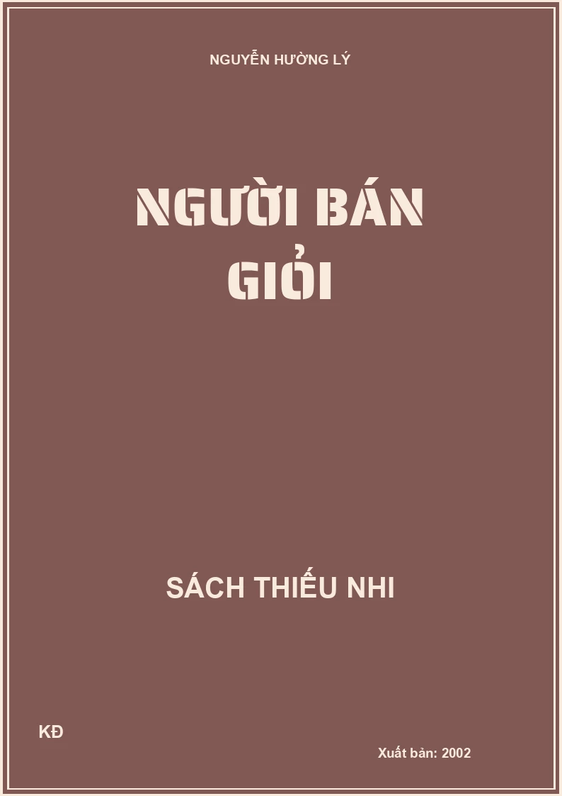 NGƯỜI BÁN GIỎI