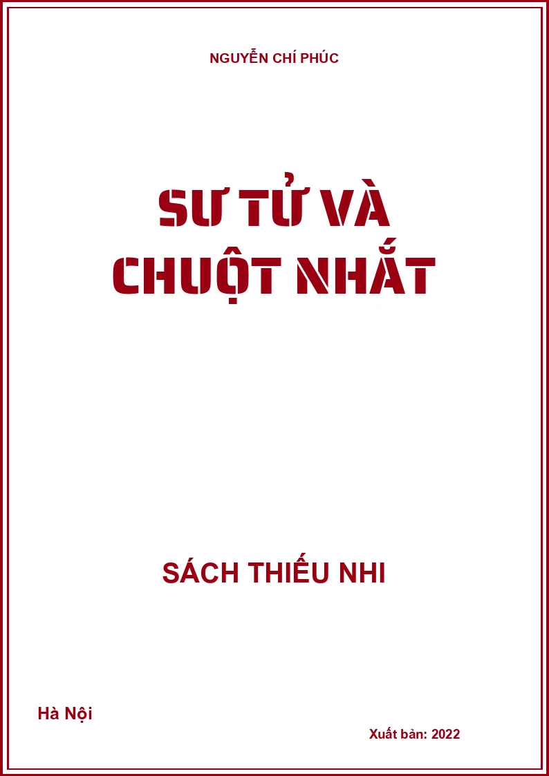 SƯ TỬ VÀ CHUỘT NHẮT