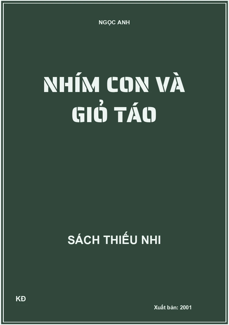 NHÍM CON VÀ GIỎ TÁO