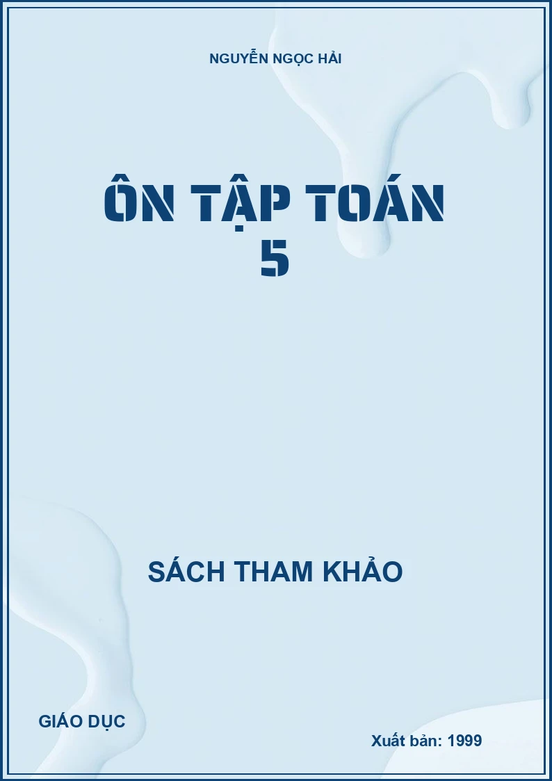 ÔN TẬP TOÁN 5